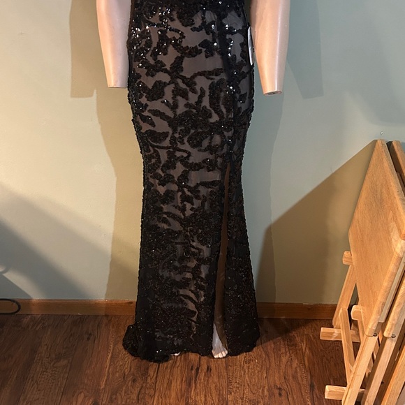 B.Darlin black, elegant dress size 5/6 NWT - Picture 5 of 16